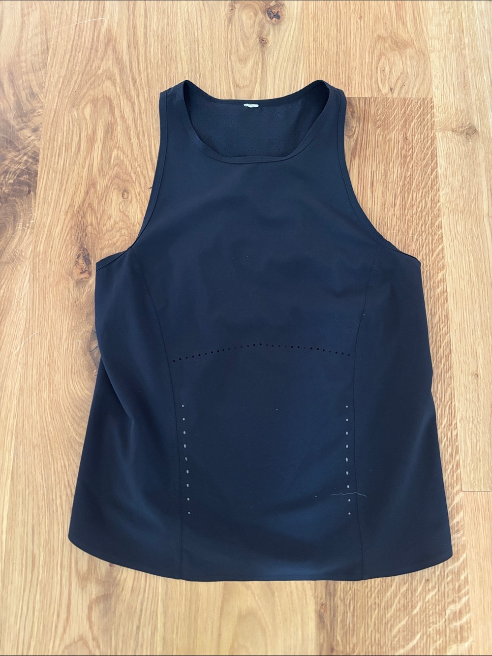 Women's Black Sleeveless Tank Top